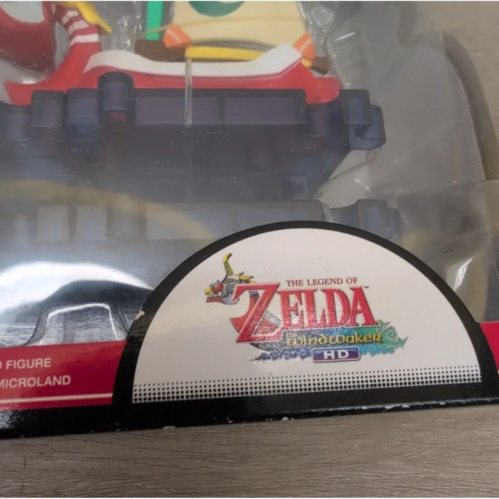 World of Nintendo Micro Land Zelda Windwaker Deluxe Pack King of Red Lions ~ New